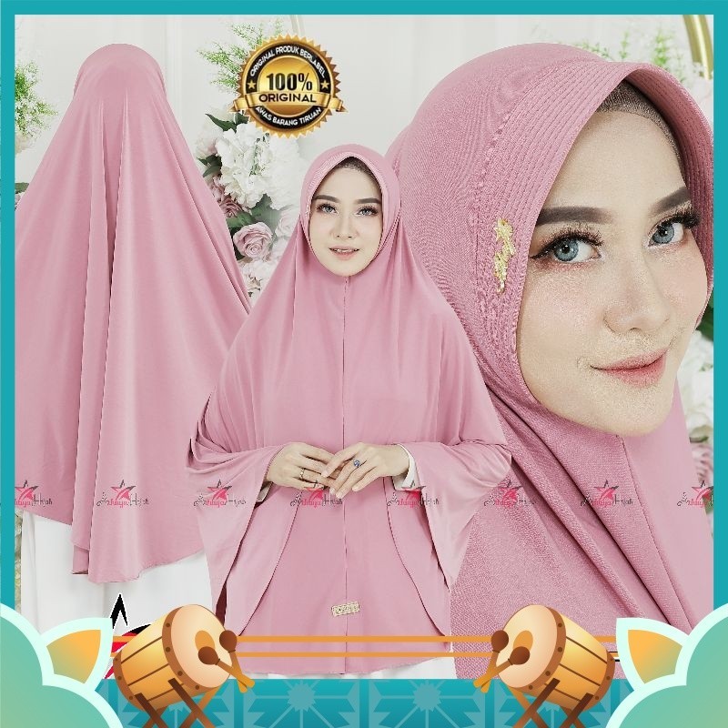 Fashion Wanita Muslimah Muslim Keren Kekinian Hijab Murah Khimar Lembut / Jilbab Jumbo Khimar Syar'i