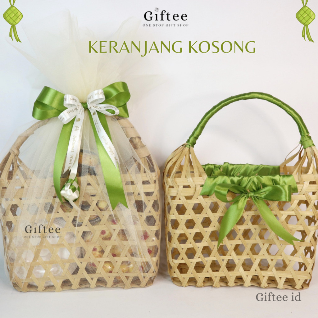 

KERANJANG NATAL ANYAMAN BAMBU SATUAN KOSONGAN TAS JINJING KOSONG HAMPERS PARCEL PARSEL SOUVENIR WADAH BINGKISAN MERRY CHRISTMAS XMAS TAHUN BARU NEW YEAR KEMASAN KADO HADIAH GIFT BOX TENTENG BAG AYAM TILE ROTAN BAMBOO MURAH BY GIFTEE ID