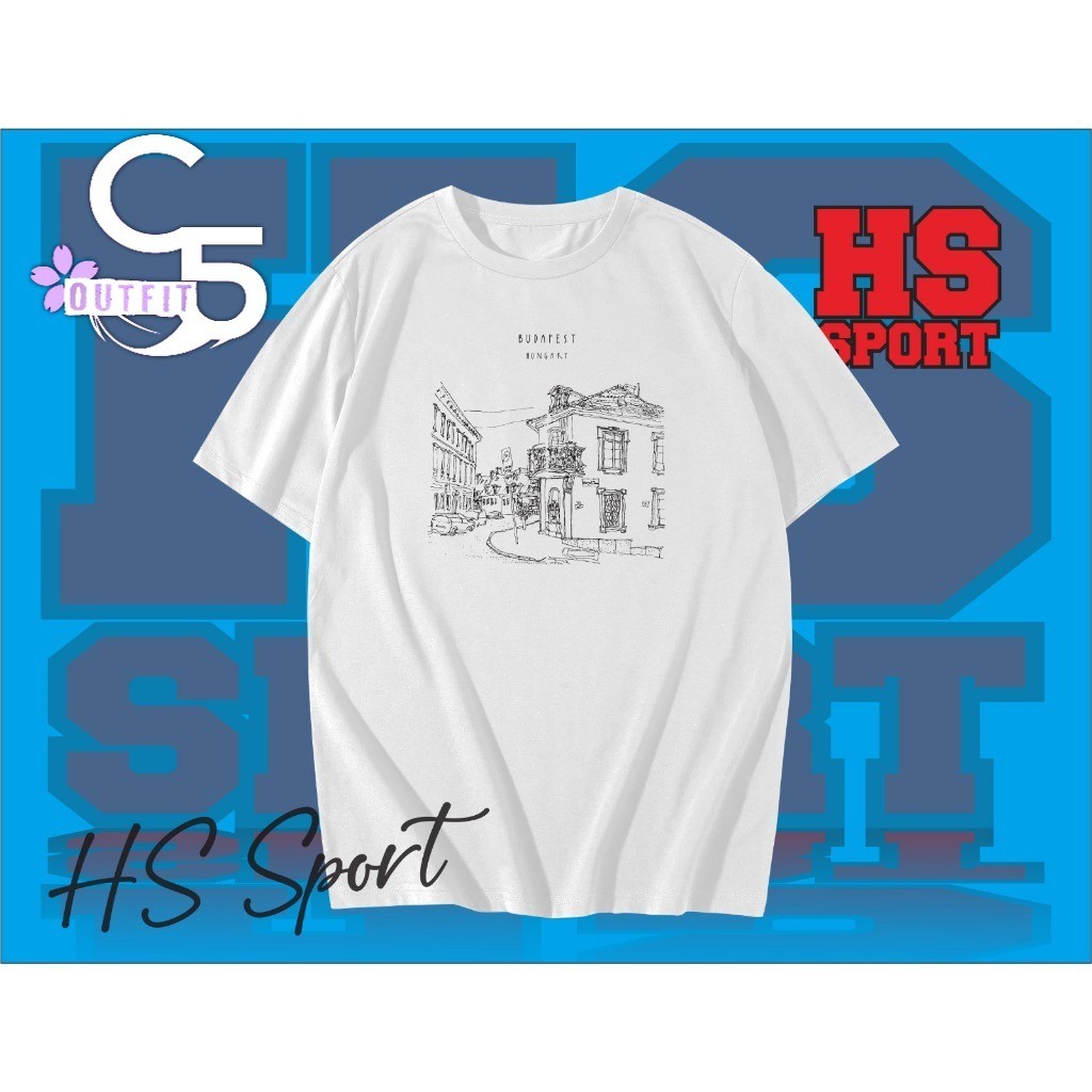 BAJU OLEH OLEH BUDAPEST- HUNGARIA OLEH OLEH - KAOS TSHIRT OLEH OLEH BUDAPEST 1