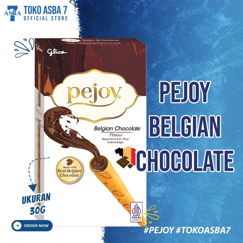 

GLICO PEJOY BELGIAN CHOCOLATE FLAVOUR 30G