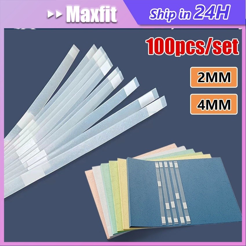 

100Pcs 2 /4Mm Lem Tembak Lem Bakar Glue Stiker Hot Melt Film Strip Perekat Pengikat Lelehan Panas