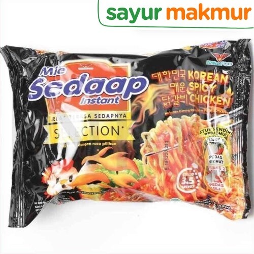 

Sedaap Mie Korean Spicy 87 gram Sayurmakmur