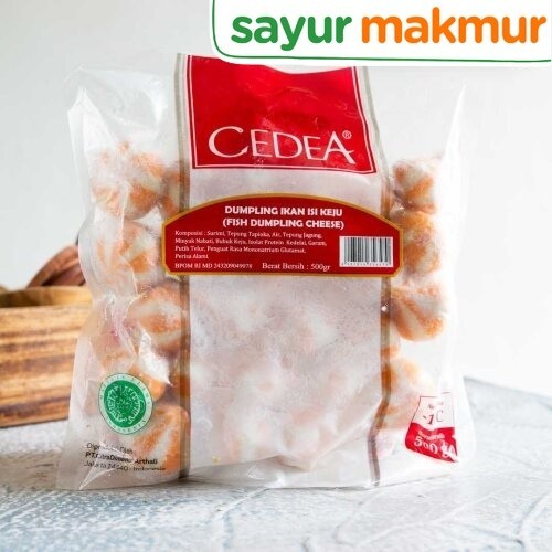 

Cedea Fish Dumpling Cheese 500 gram Sayurmakmur