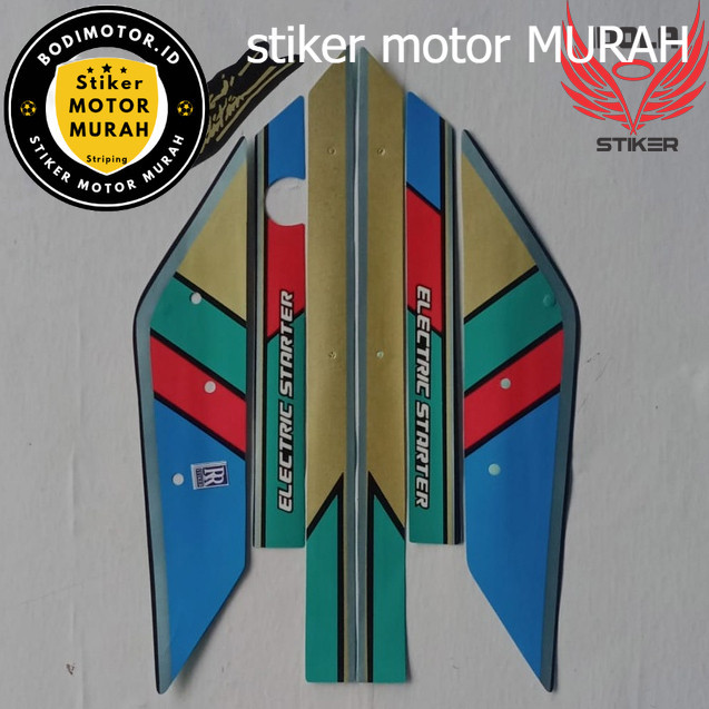 Stiker Striping Honda Astrea Prima 1991 - List Stiker Standar Astrea Prima 1991 - Striping Standar A