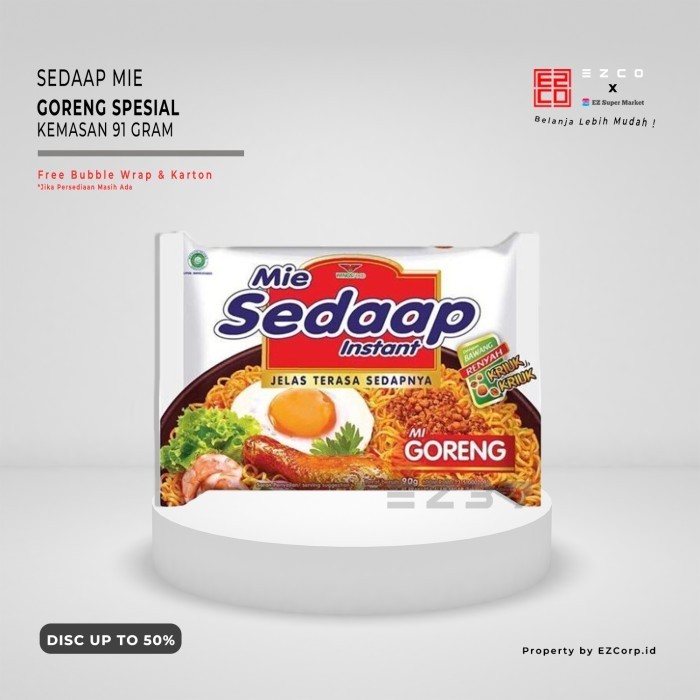 

SEDAAP MIE GORENG SPESIAL KEMASA 91 GRAM