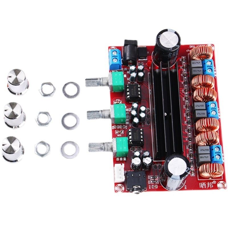 Spro1 Power Amplifier Speaker Audio Subwoofer Digital Stereo Kelas D Tpa3116D2 2x50w 1x100w Tpa3116 