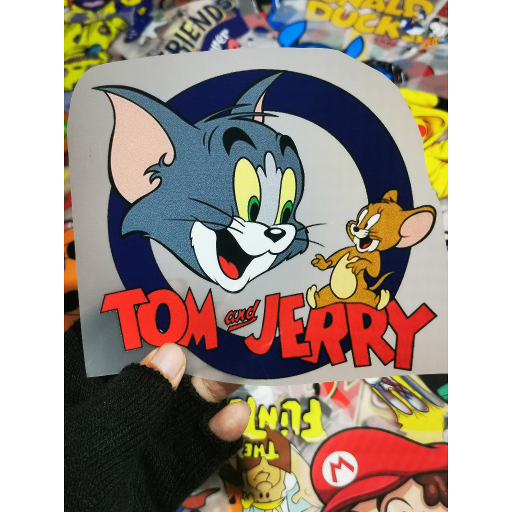 

SABLON DTF SETRIKA UNTUK KAOS TOTEBAG TOPI SERIAL TOM & JERRY