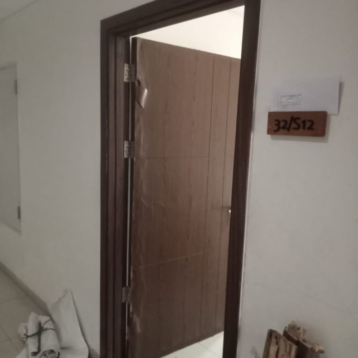 pintu hpl kusen alumunium custom minimalis modern