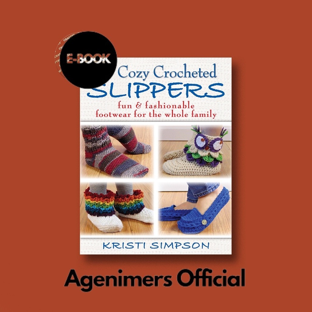 

25 Cozy Crocheted Slippers - Kristi Simpson