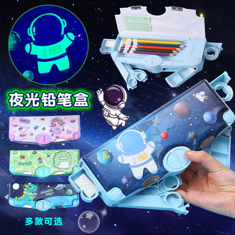 

Kotak Pensil Multifungsi Astronot Kreatif Perdagangan Luar Negeri Lintas Batas Siswa Sekolah Dasar Kotak Alat Tulis Tampilan Tinggi Grosir