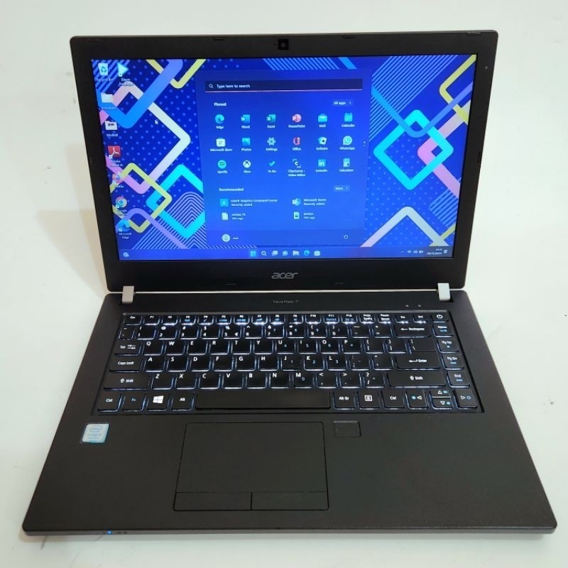 Laptop slim/Tipis Premium Acer travelmate P449-G3-M - Core i5 Gen8 - Ram 16gb Ssd 512gb
