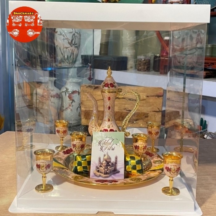 

Parcel Ramadan Unik Hampers Ramadan Premium Gelas Minum Arab Mika Box