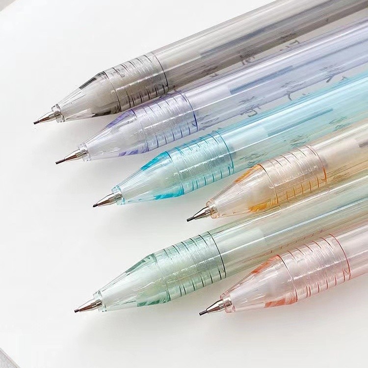 

Pensil Mekanik Transparan 0.5 mm Lucu Mechanical Pencil Aesthetic Alat Tulis barang aesthetic
