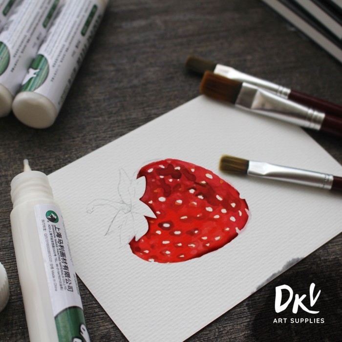 

Maries masking fluid pen 30ml untuk watercolor - Putih