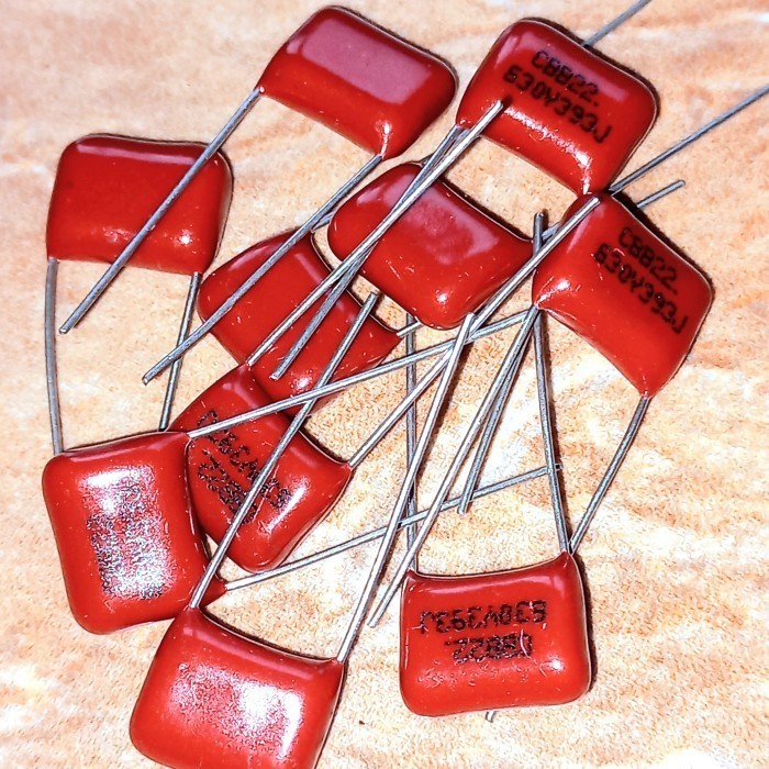 milar 393 630v 39n 39nf mylar capasitor kapasitor 400v 393j 393j630v 39j Fajar elektro 2