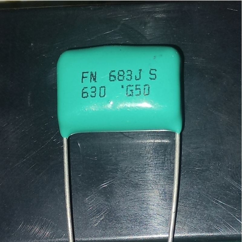 milar 683 630v 68n 68nf mylar capasitor kapasitor 400v 683j 683j630v A Fajar elektro 2