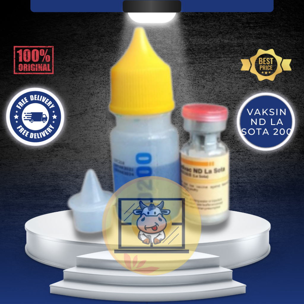 MEDIVAC ND LA SOTA DOSIS 200 EKOR + PELARUT MEDIVAC BY MEDION - Vaksin Untuk Unggas.