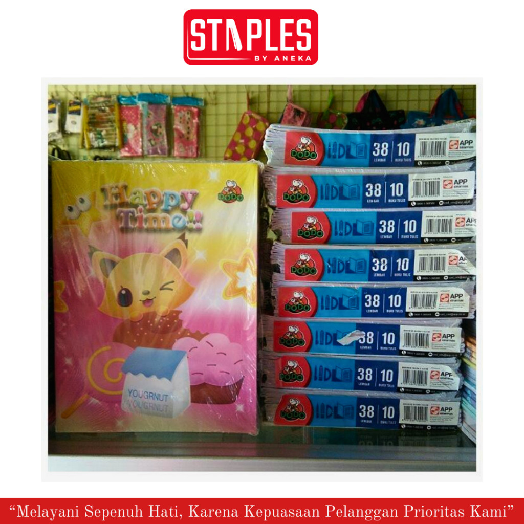 

Buku Tulis DODO 38 Lembar / Buku Sekolah