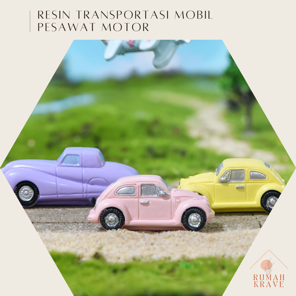 RUMAH KRAVE - Resin Transportasi Mobil Motor Bus Pesawat Miniatur