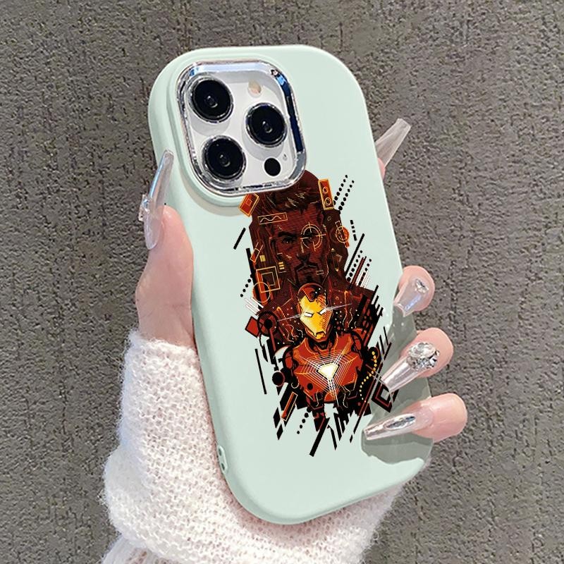 Casing Ponsel For Samsung A32 5G A34 M32 Case Oval Plating Lens Cool Silicone Hp