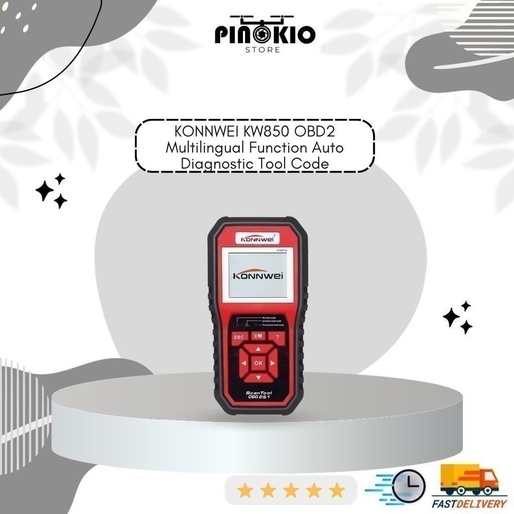 255 KONNWEI KW850 OBD2 Multilingual Function Auto Diagnostic Tool Code