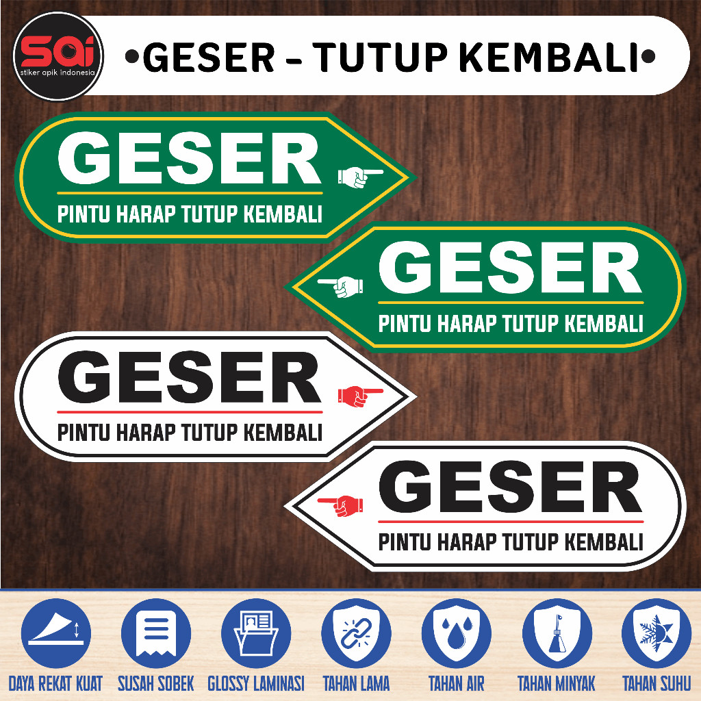 

STIKER VINYL GESER KANAN KIRI PINTU HARAP TUTUP KEMBALI