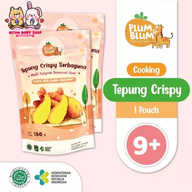 

Plum & Blum Tepung Crispy / Tepung Serbaguna Tepung Bumbu Goreng Makanan
