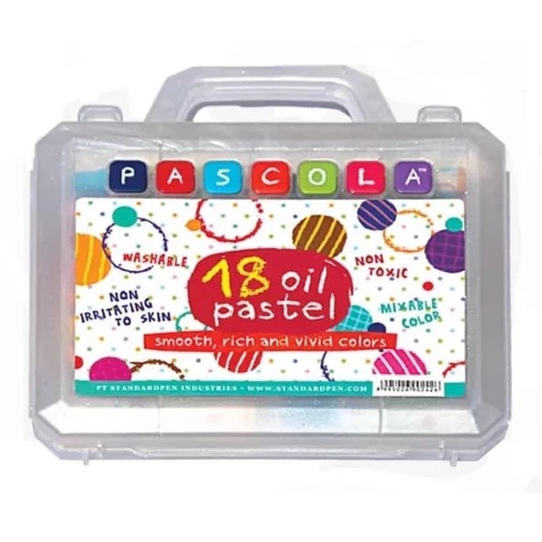 CRAYON OIL PASTEL PASCOLA / CRAYON PASCOLA 18 WARNA