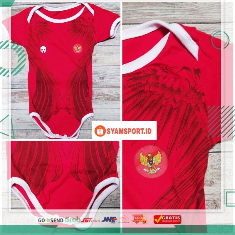 3.3 Baju bola bayi / Jersey bola bayi indonesia / baju bayi bola / baju bayi cowok / baju bayi lucu 