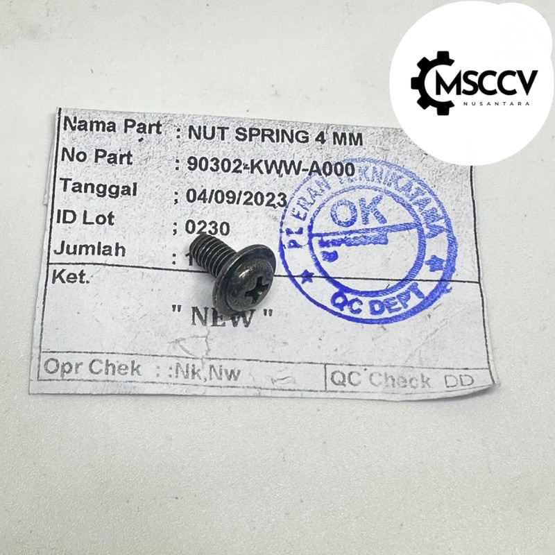 BAUT OBENG M5 BAUT 8 PENDEK ORIGINAL UNIVERSAL PANJANG 8mm