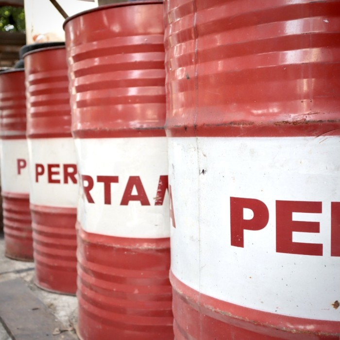 Part OLI RORED HDA 140 DRUM REPACK 1L PERTAMINA OLI GARDAN SAE 140