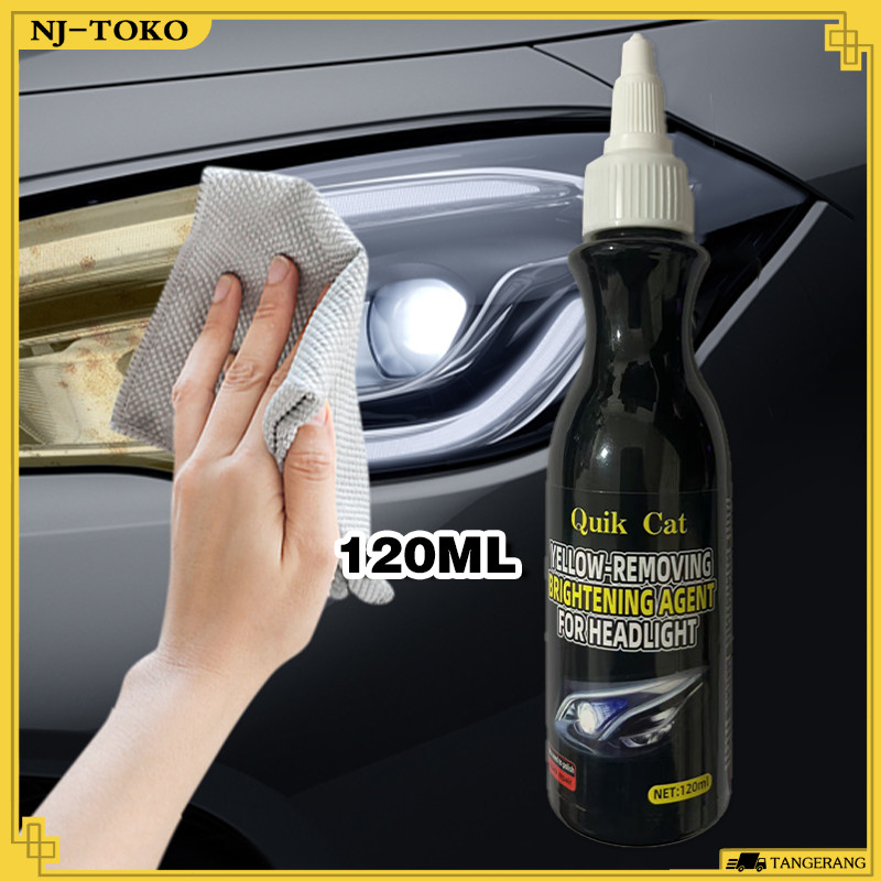 120ml Headlamp Polish Mobil Efektif Pembersih Headlamp Mobil Yang Buram Kualitas Tinggi Auto Detaili