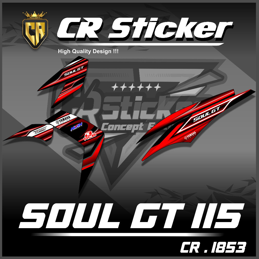 striping soul gt 115 stiker soul gt 115 stiker mio soul gt 115 stiker motor soul gt striping soul gt
