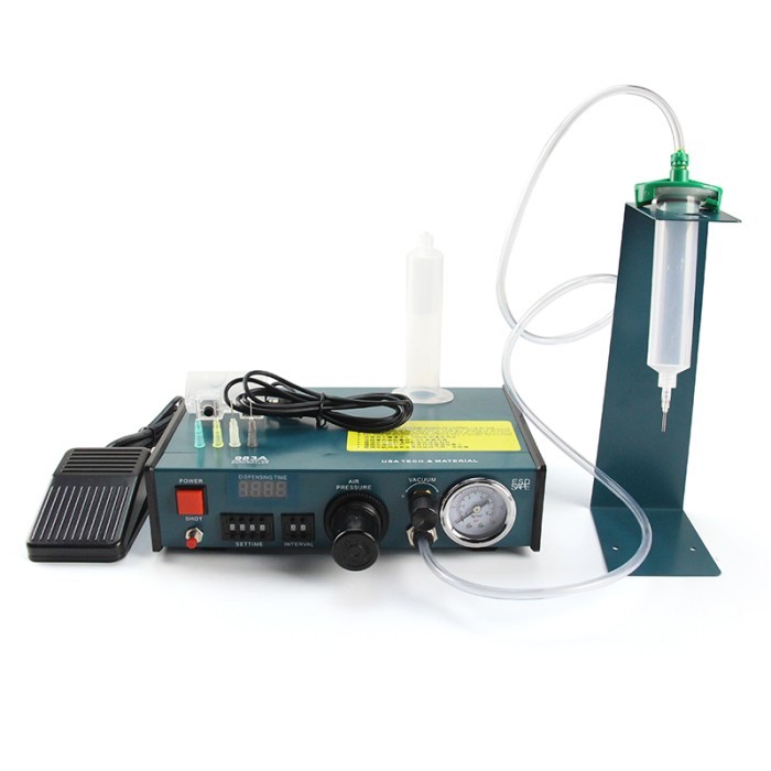 

WL ZB983A Glue Dispenser 220V SemiAutomatic Liquid Glue Injection M