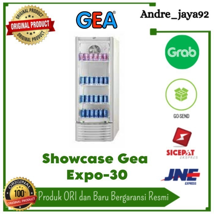 Showcase Display Cooler Gea Expo-30 4 rak