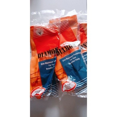 Sarung tangan diamond ECER karet latex gloves