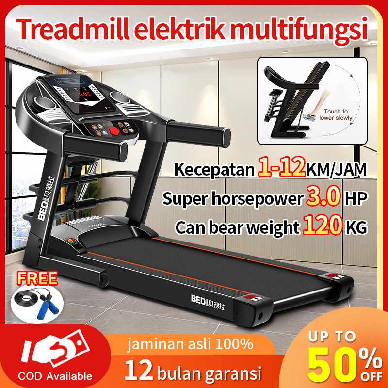 PROMO SPESIAL Treadmill Multifungsi JF Treadmill Olahraga Murah Treadmill Gym / Treadmill Latihan Ol