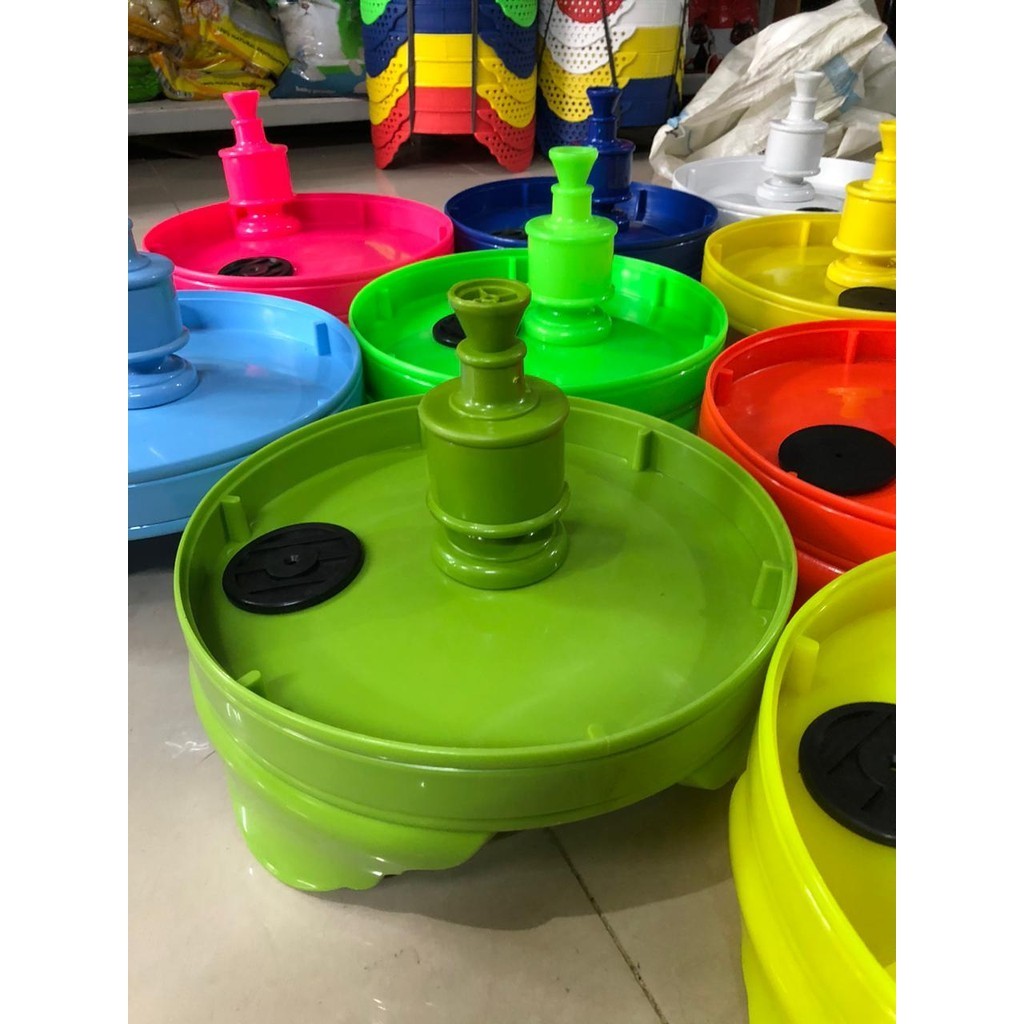 Tebok Lovebird Pvc Plus Pion Polos Tebal Anti Pecah