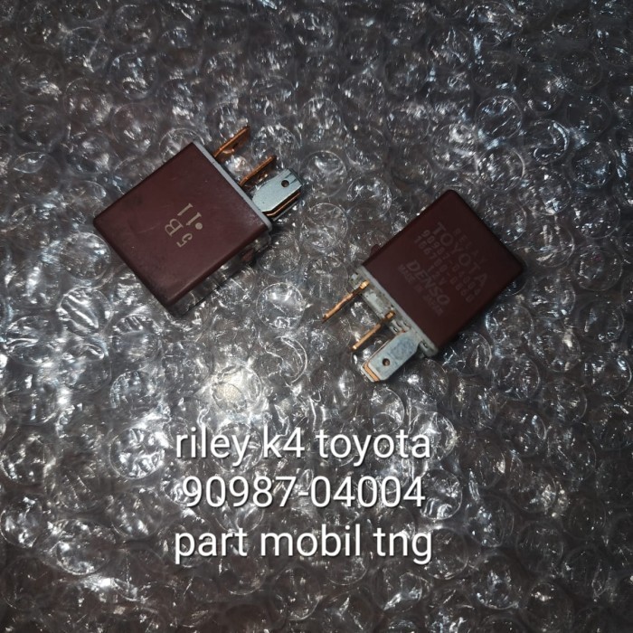 Relay Riley Toyota Kaki 4 12v 90987-04004 Original