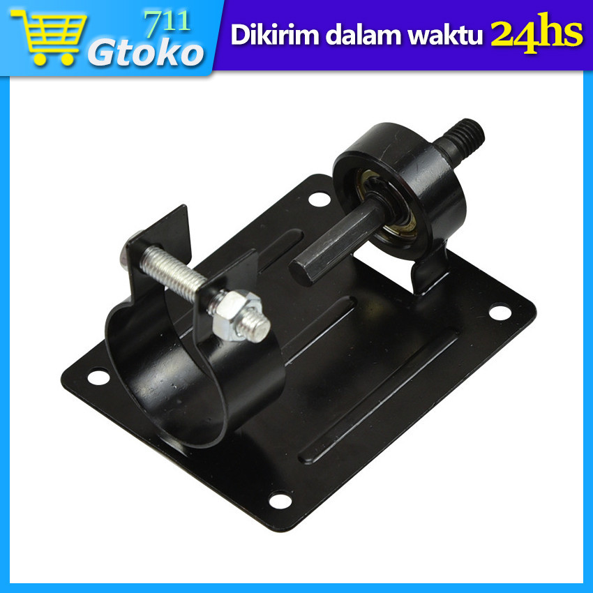 Dudukan Bor Adaptor Stand Holder Mesin Meja Tangan Drill Mata Gerinda Circular Saw
