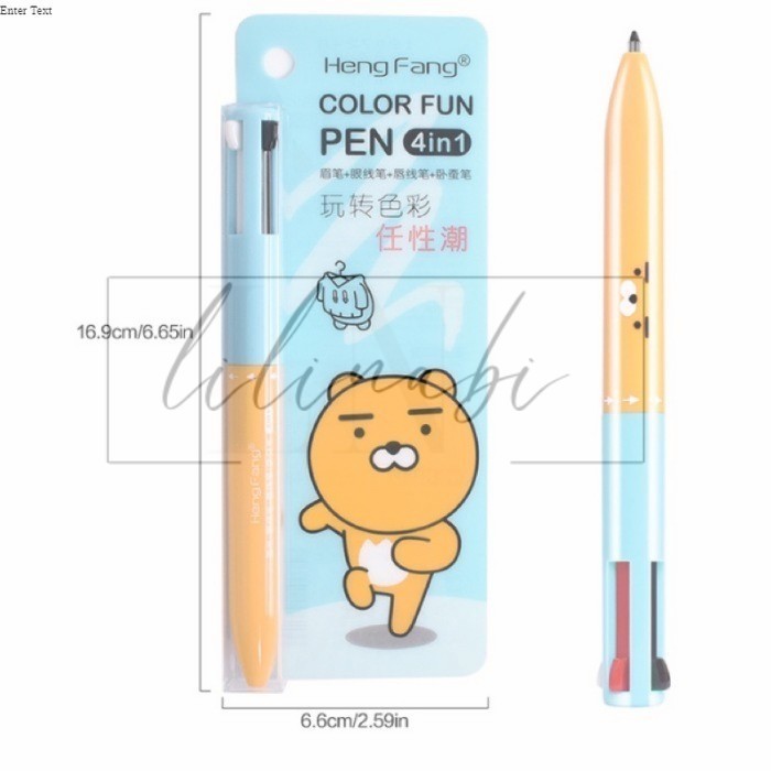 

Touch Up Makeup Pen 4-IN-1 Swipe Pen Dupe Skin Comma