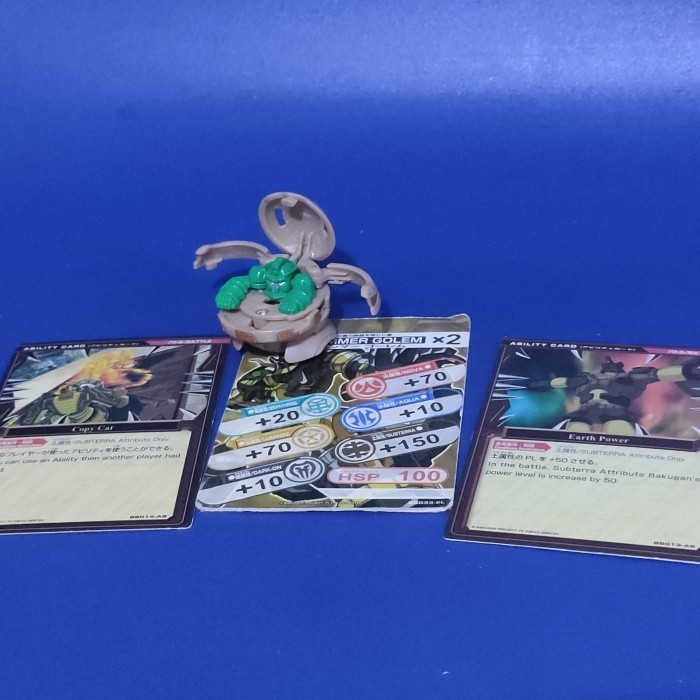 Bakugan SubTerra Hammer Golem set