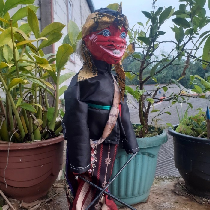 wayang golek cepot pentas