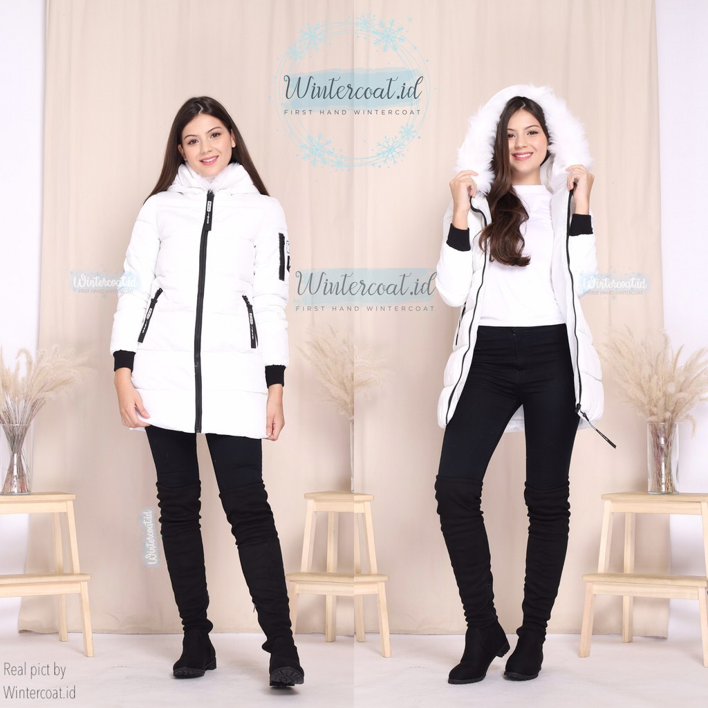 READY INDONESIA FIFI Winter coat wanita jaket mantel musim dingin women Jumbo import big size