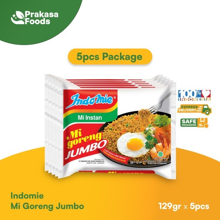 

Indomie Goreng Jumbo 129gr - 1 dus
