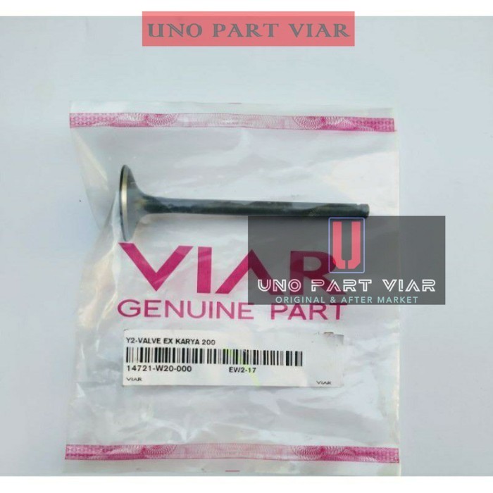Klep ex viar 200 katup buang viar karya 200 roda 3 original viar