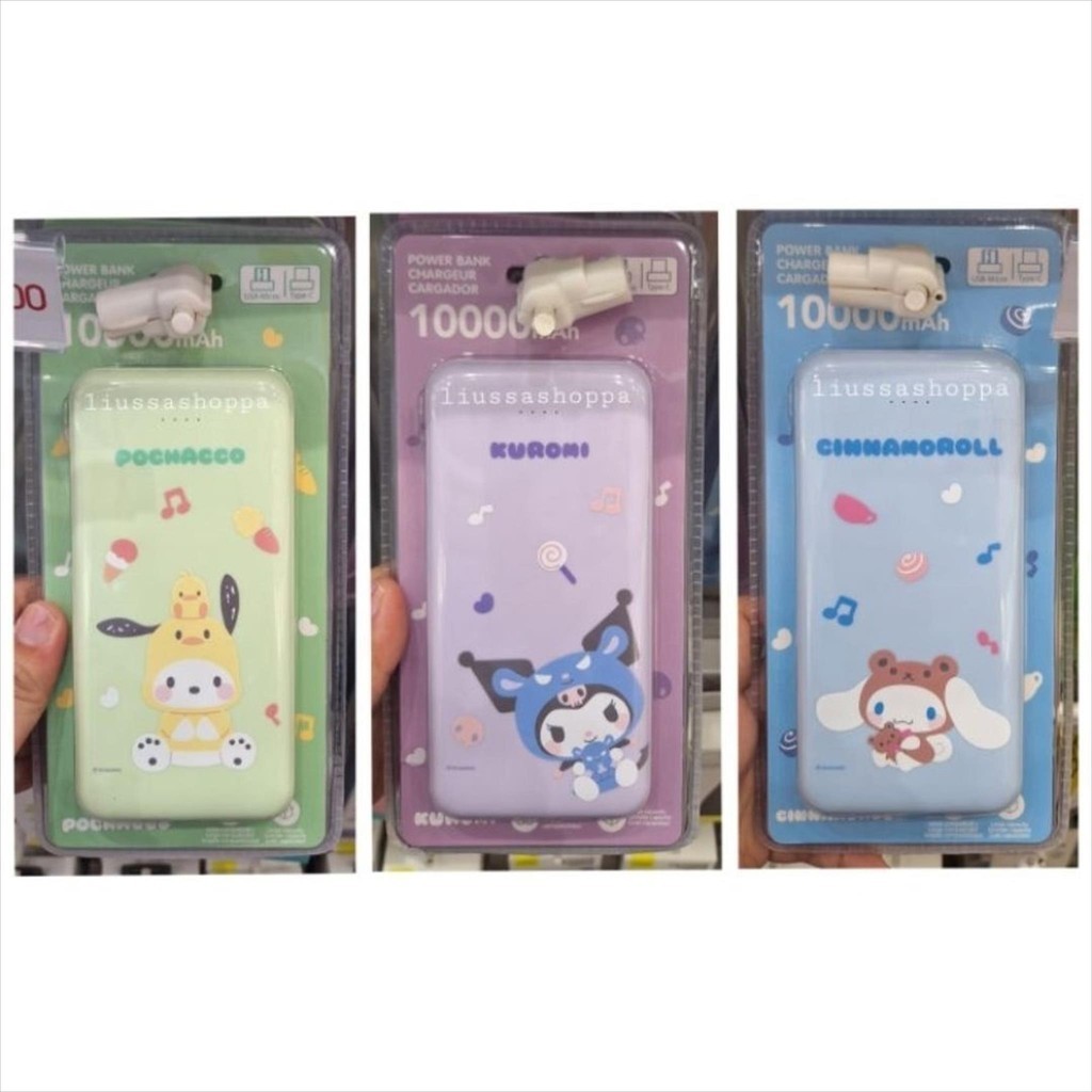 MINISO X SANRIO Powerbank 5000 - 10000 Mah