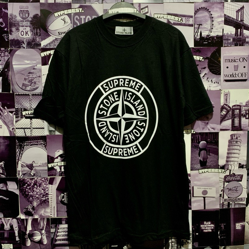 KAOS T-SHIRT STONE ISLAND MIRROR 1:1 ORIGINAL