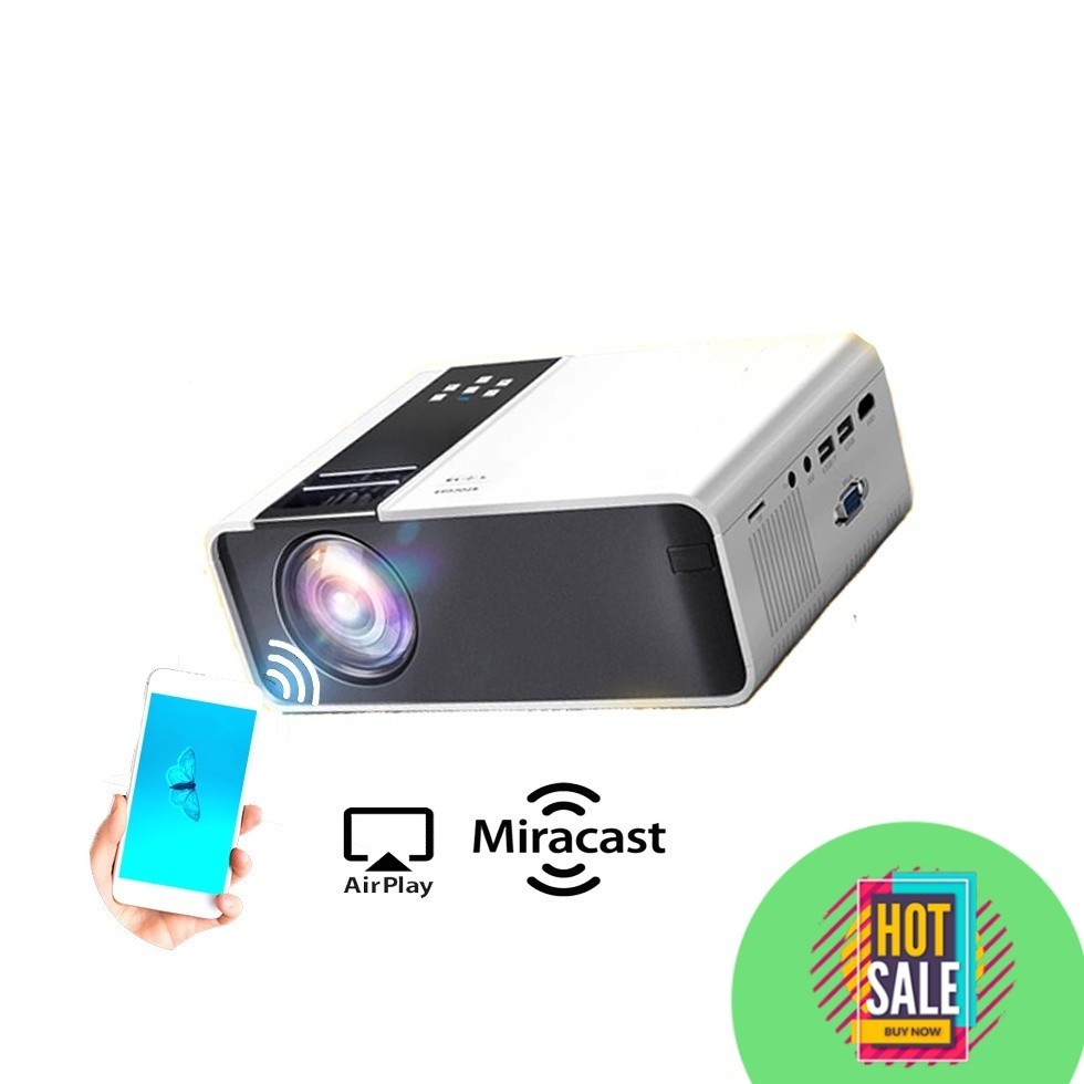 Decos Proyektor 4500 lumens / Projector / Infocus / Proyektor Wifi / Proyektor Hp Original / Mini Pr