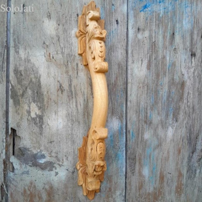 

NEW Handle pintu kayu jati ukir/gagang pintu(tarikan pintu clasik) - 1pcs, 47cm murah